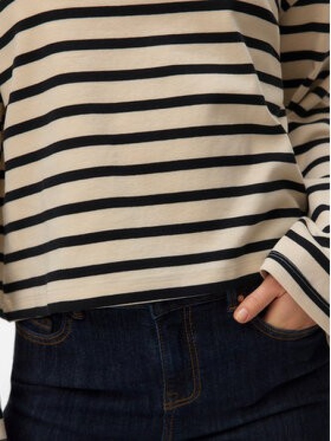 Vero Moda Bluzka Urena 10339132 Beżowy Oversize