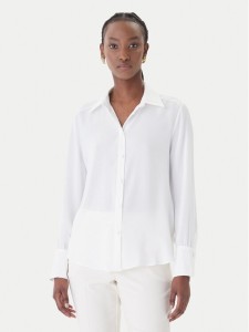 Rinascimento Koszula CFC0127447003 Biały Regular Fit