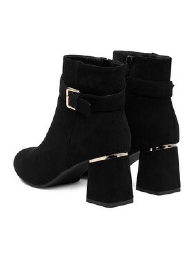 DeeZee Botki HX19021-9 Czarny