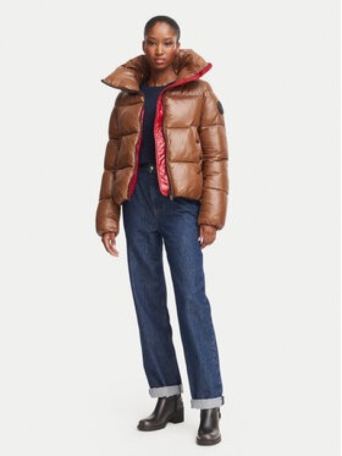 Save The Duck Kurtka zimowa D39370W LOVE21 Brązowy ciemny Regular Fit