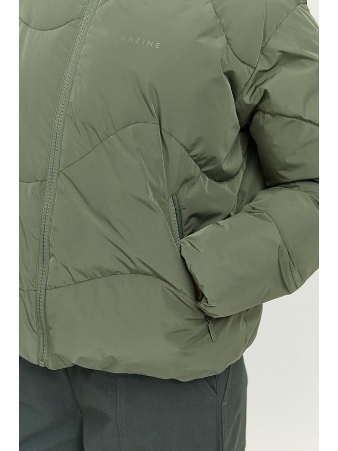 MAZINE Kurtka pikowana "Dana" w kolorze zielonym rozmiar: XL