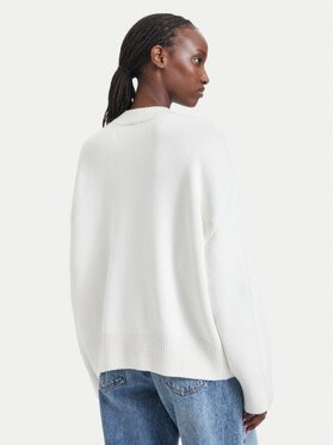 HUGO Sweter Shenny_B 50569622 Kremowy Oversize