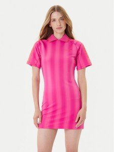 adidas Sukienka codzienna Football Inspired Graphic JW6013 Różowy Regular Fit