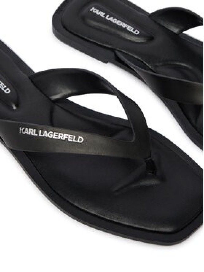 KARL LAGERFELD Japonki Brio II KL85406 Czarny