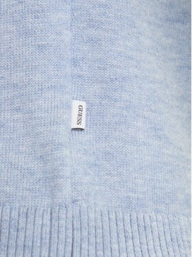 Guess Jeans Golf W4BR15 Z3HO2 Błękitny Regular Fit