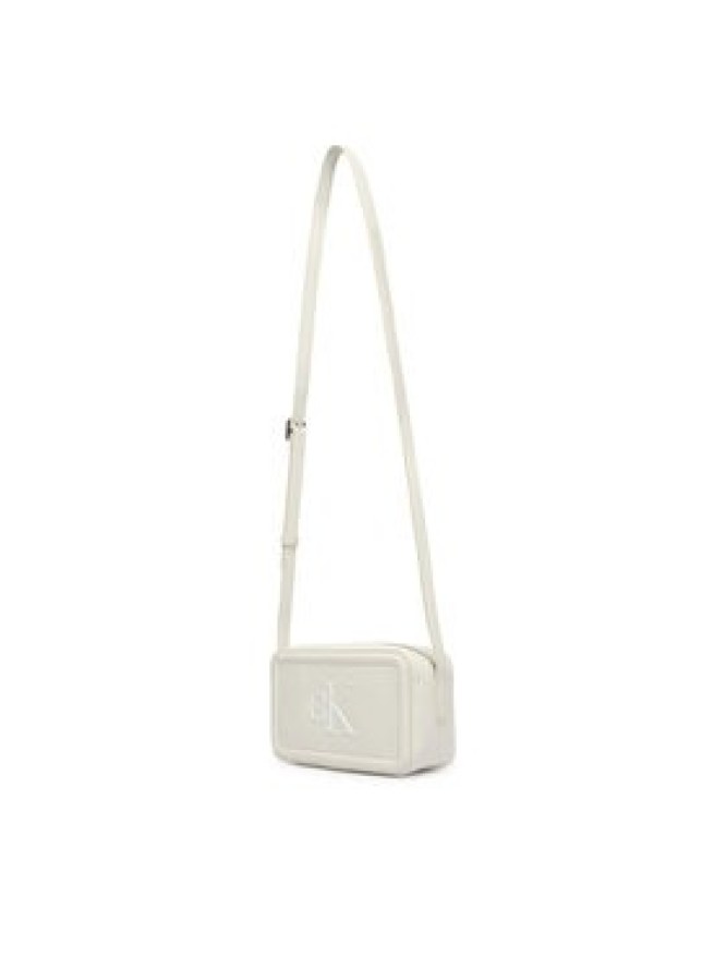 Calvin Klein Torebka Bold Ck Camera Bag LV04F3220G Biały