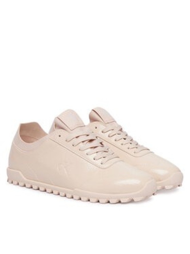 Calvin Klein Sneakersy Low Profile Run Mg Pol Mix Mat HW0HW03284 Beżowy