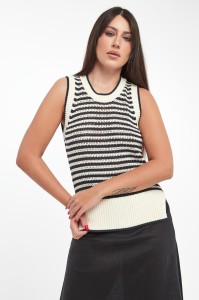 Top damski dzianinowy Tulip ECOALF