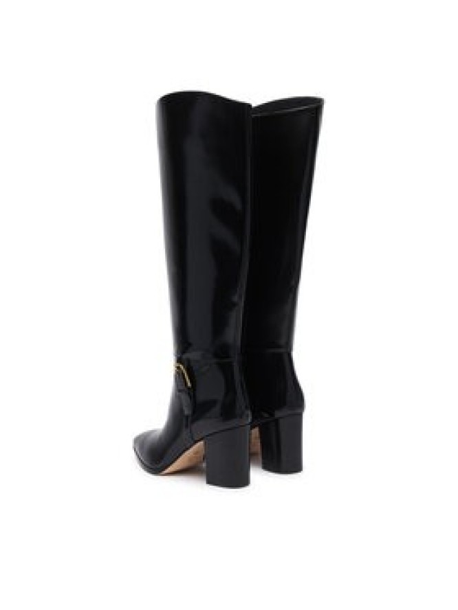 LAUREN RALPH LAUREN Kozaki Rlyn Bk T Hl Bo Tal 802P12879001 Czarny