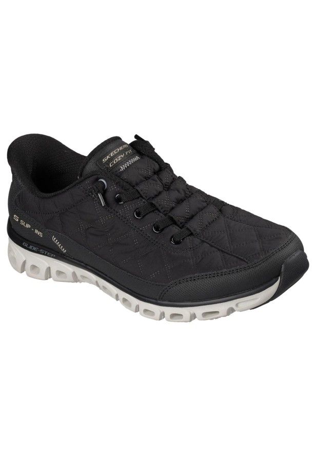 Buty SKECHERS 104556S GLIDE STEP AT EASE Czarny