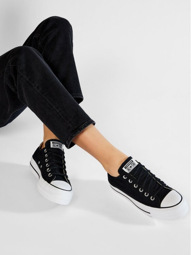 Converse Trampki Chuck Taylor All Star Lift Ox 560250C Czarny