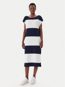 Mustang Sukienka codzienna Vivian 1016534 Granatowy Relaxed Fit