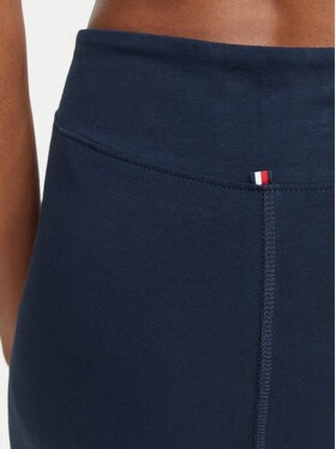 Tommy Hilfiger Legginsy UW0UW06626 Granatowy Slim Fit