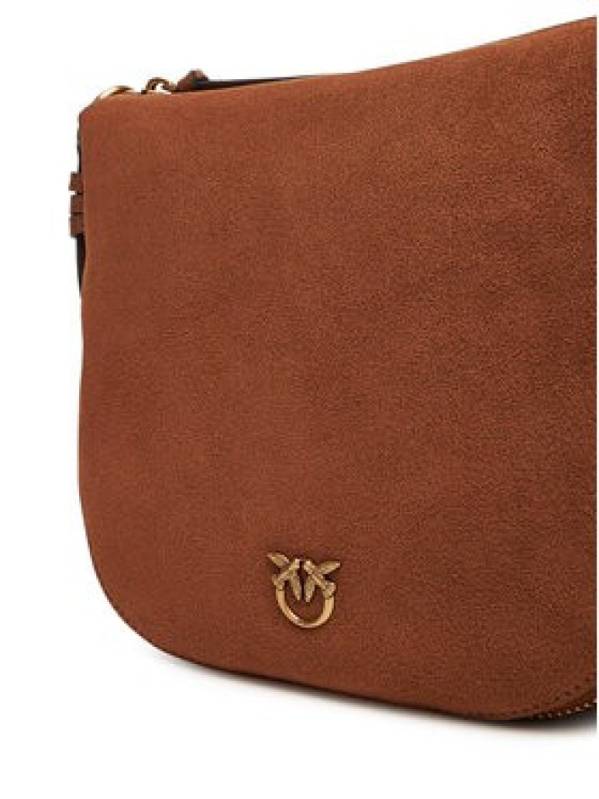 PINKO Torebka Hobo Zip Around Mini Al 25-26 PLTT 105332 A2JH Brązowy