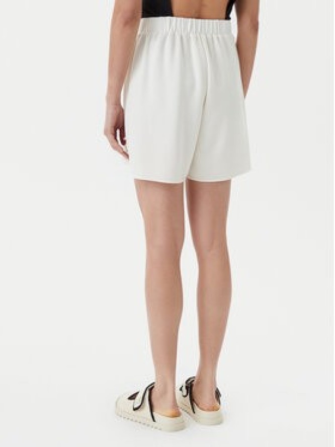 Liu Jo Szorty materiałowe TA5227 J4869 Écru Relaxed Fit