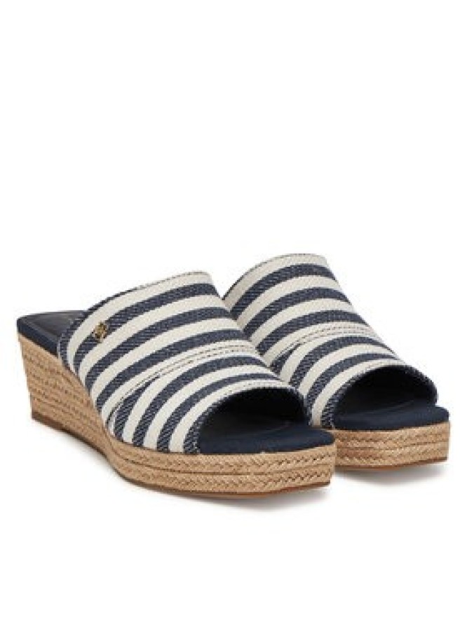 Tommy Hilfiger Espadryle Nautical Stripes Espadrille Mule FW0FW08666 Kolorowy