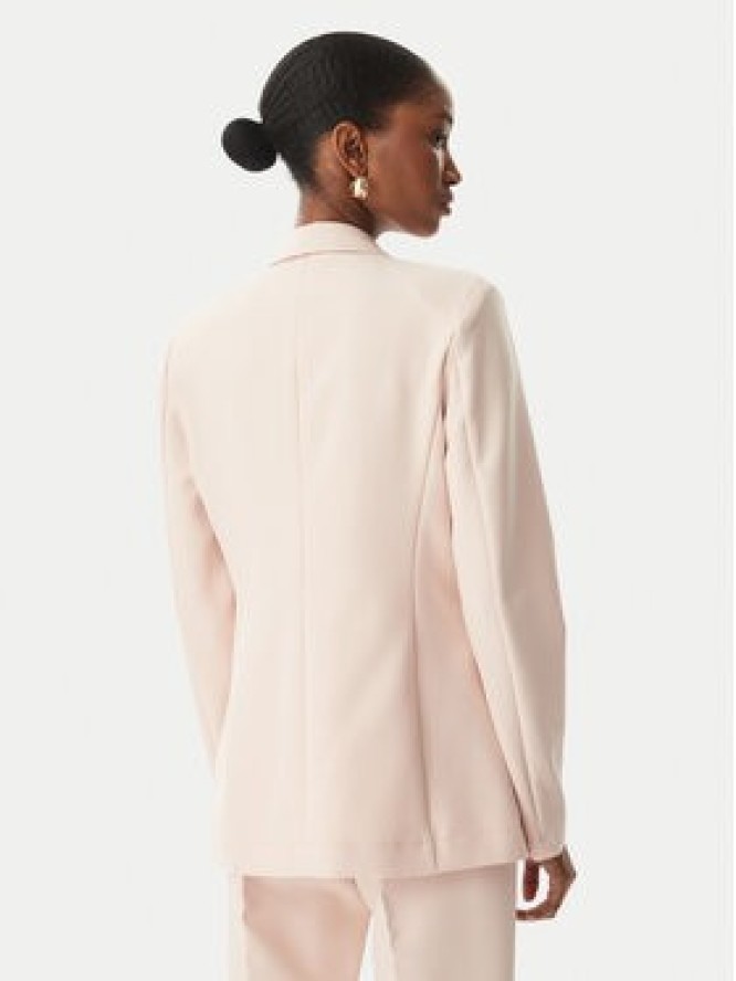 Maryley Marynarka MARYLEY-26EB187 Różowy jasny Regular Fit