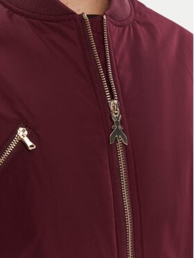 Patrizia Pepe Kurtka bomber 8O0185 A619 Bordowy Regular Fit