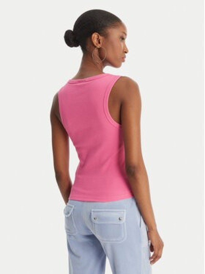 Juicy Couture Top Thin Strap JCWLV126308 Różowy Slim Fit
