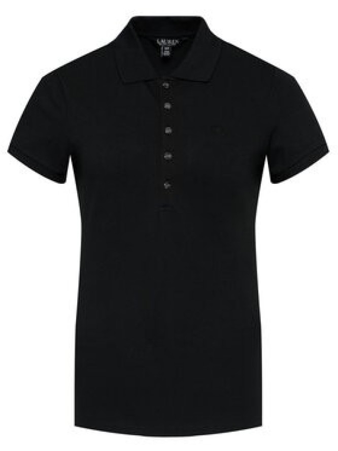 LAUREN RALPH LAUREN Polo 200679219003 Czarny Regular Fit