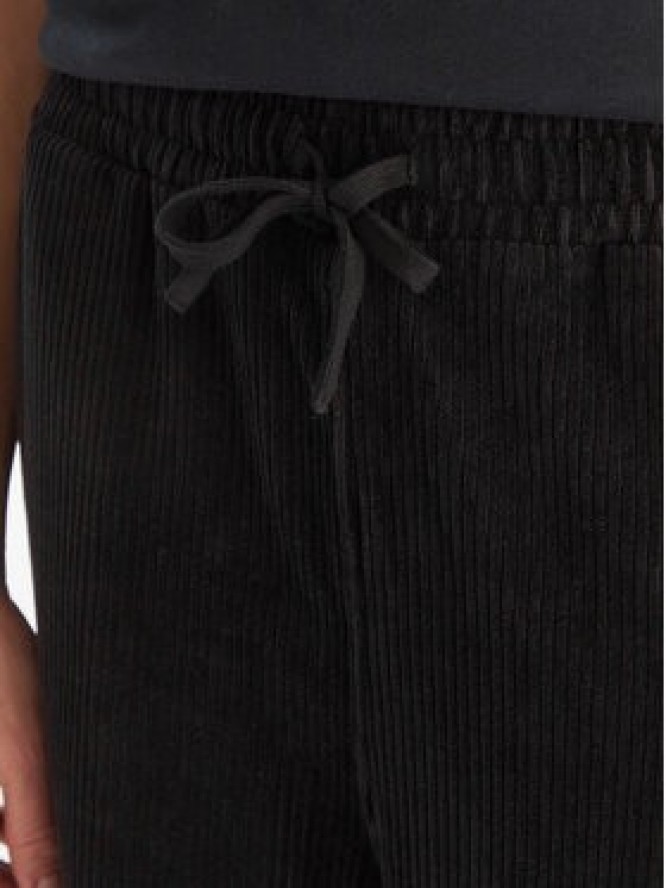 Roxy Spodnie materiałowe Lekeito Paint Knit ERJNP03691 Czarny Regular Fit