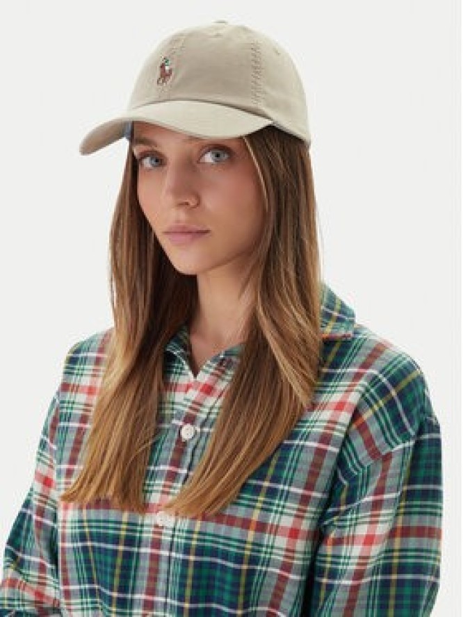 Polo Ralph Lauren Czapka z daszkiem 211954881003 Beżowy
