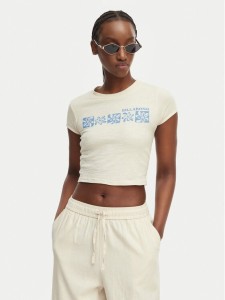 Billabong T-Shirt Baby EBJKT00119 Beżowy jasny Slim Fit