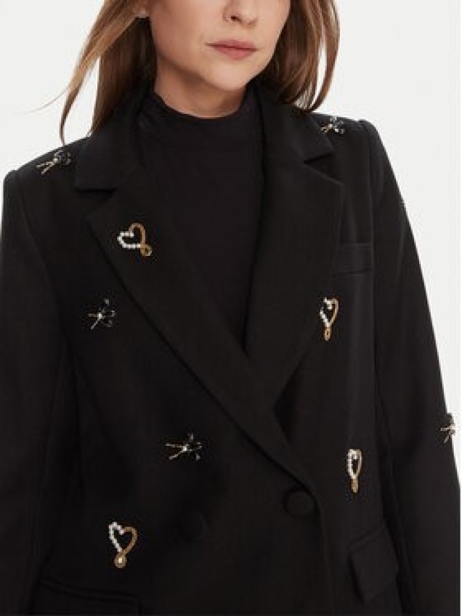 LOLA CASADEMUNT Marynarka LF2502014 Czarny Regular Fit