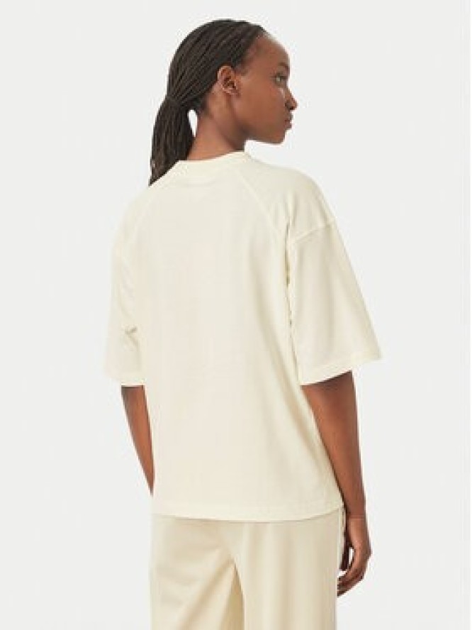 Reebok T-Shirt Reebok X Ewa Chodakowska Mila RK25977CCW Beżowy jasny Regular Fit