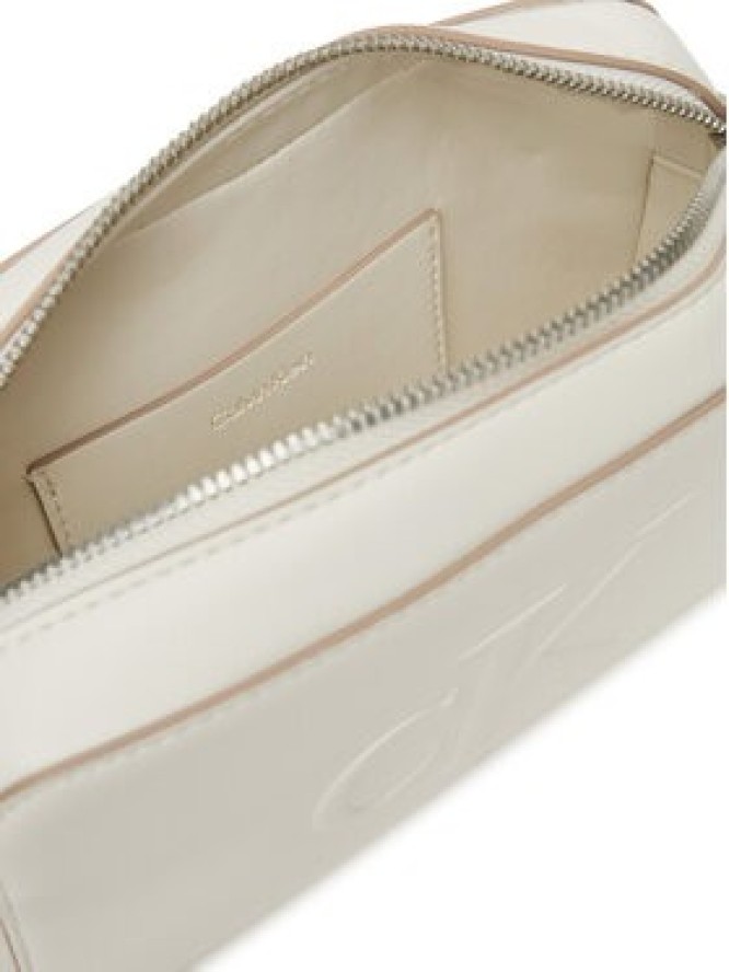 Calvin Klein Jeans Torebka Sculpted Ew Camera Bag LV04K3036G Biały
