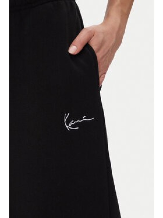 Karl Kani Spodnie dresowe Signature Os 61030062 Czarny Relaxed Fit