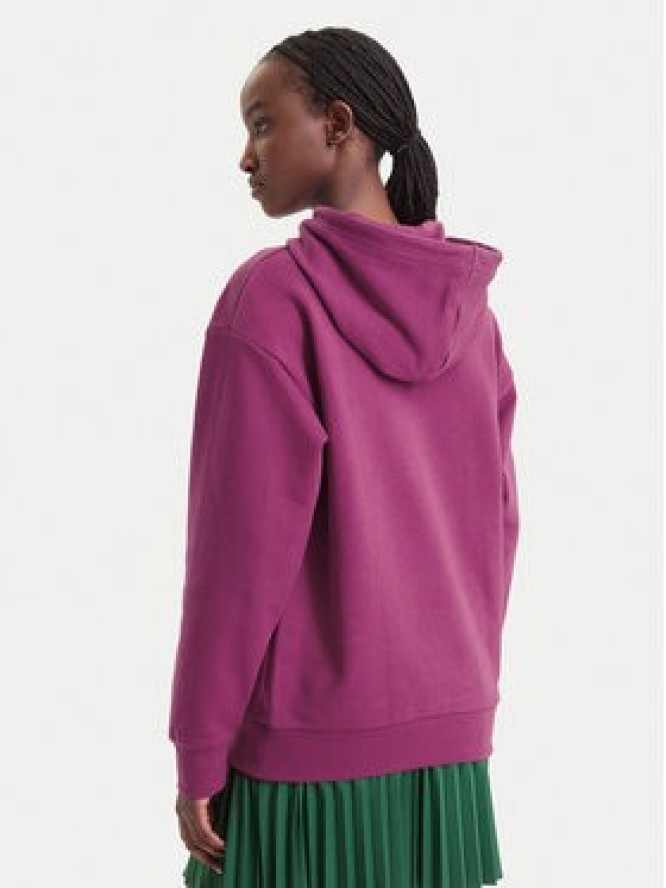 Lacoste Bluza SF7612 Różowy ciemny Oversize