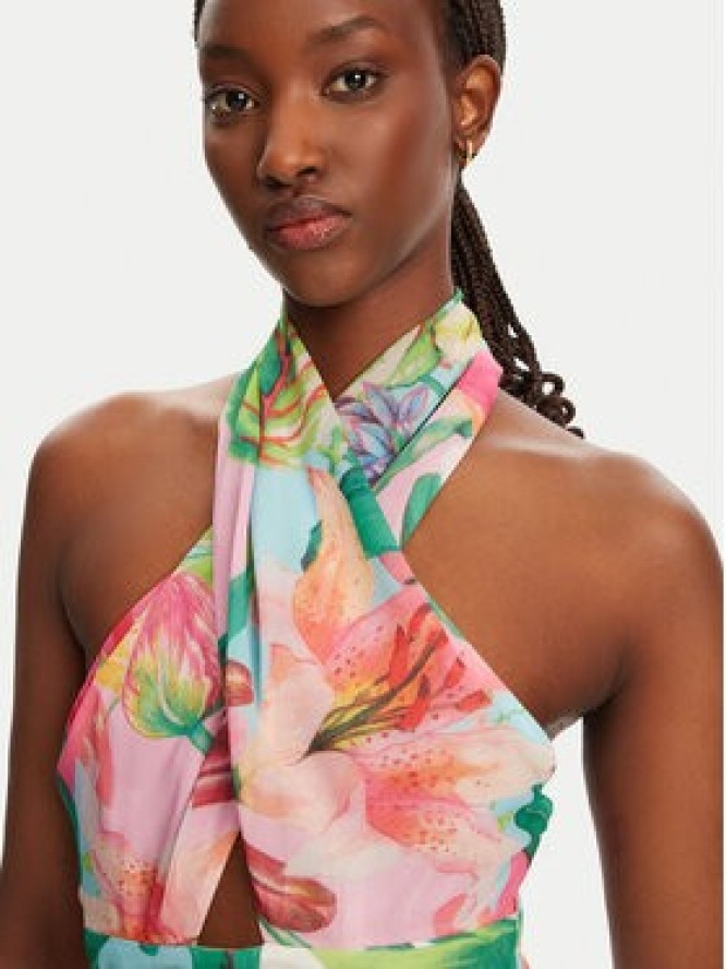 Bardot Bluzka Fontes Halter 59898TB Kolorowy Regular Fit