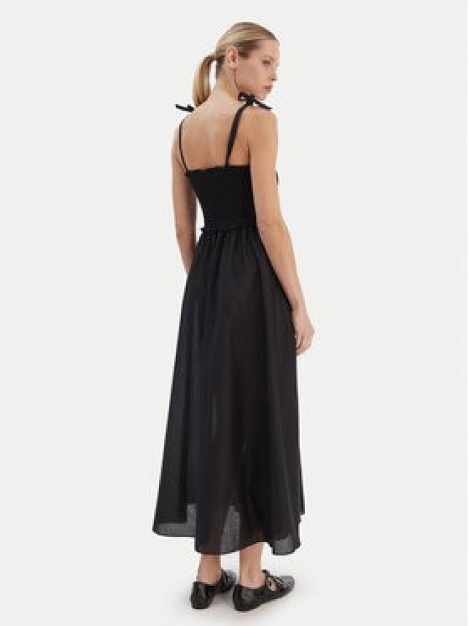 KARL LAGERFELD Sukienka letnia A2W46009 Czarny Regular Fit