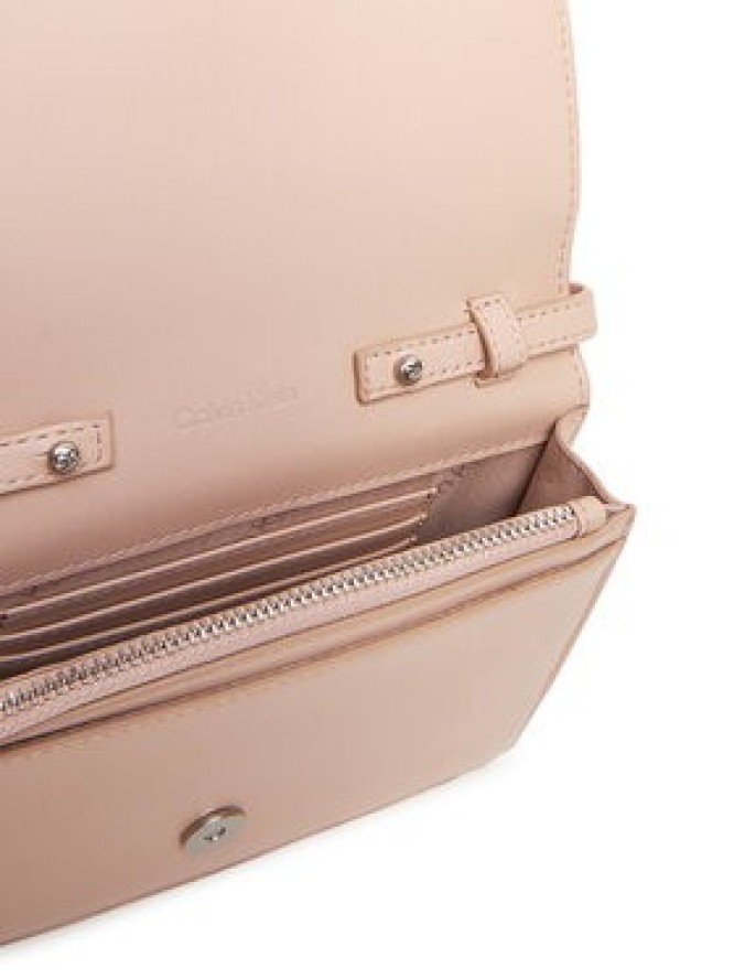 Calvin Klein Torebka Hardware Flap Crossbody K60K612967 Różowy