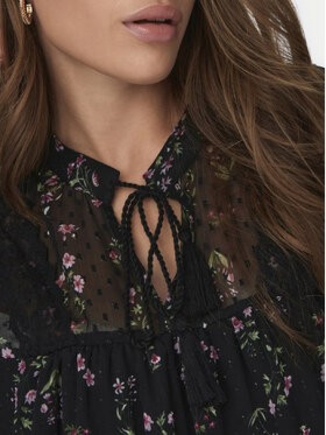 ONLY Koszula Tessa 15303600 Czarny Regular Fit