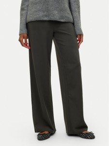 Vero Moda Spodnie materiałowe Berlin 10318454 Szary Wide Leg