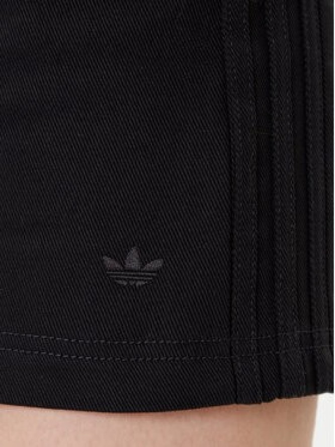 adidas Spódnica jeansowa Firebird Utility JX7593 Czarny Regular Fit