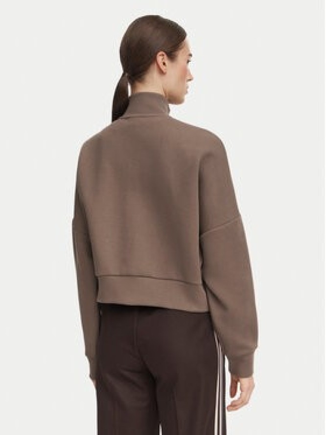 adidas Bluza Spacer Tracktop KZ2189 Brązowy Regular Fit