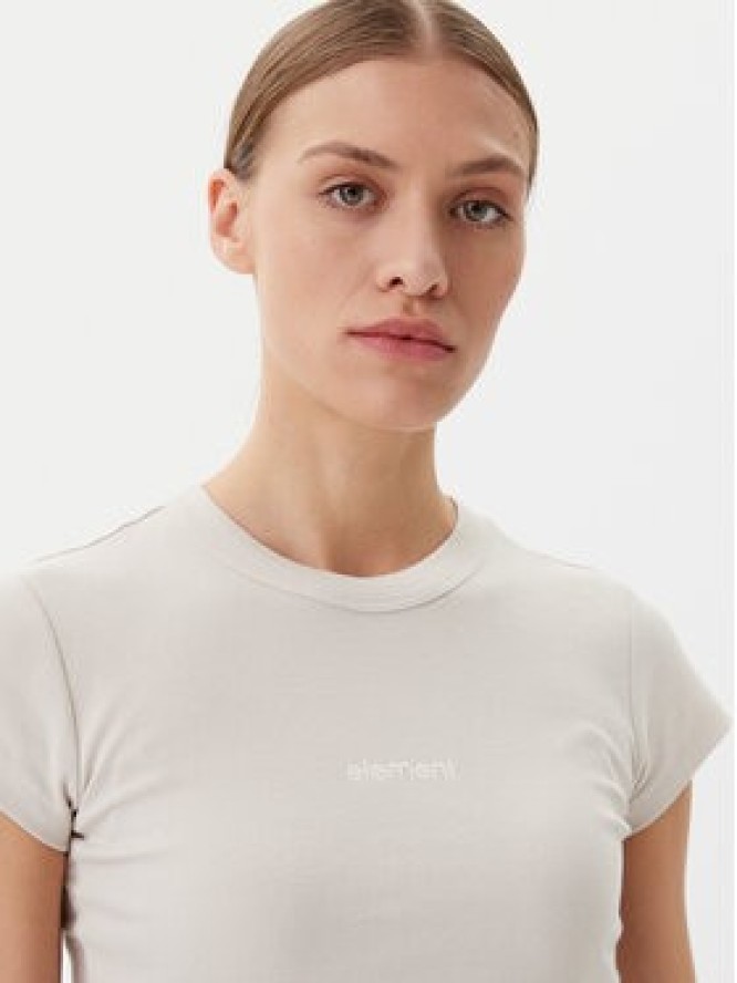 Element T-Shirt ELJKT00117 Beżowy Slim Fit