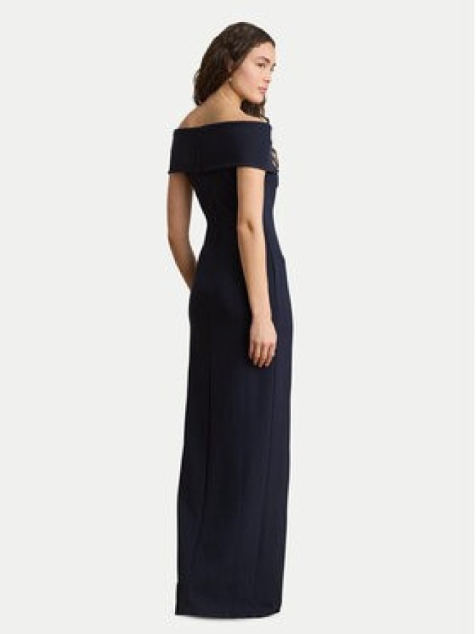LAUREN RALPH LAUREN Sukienka wieczorowa 253P13931002 Granatowy Slim Fit