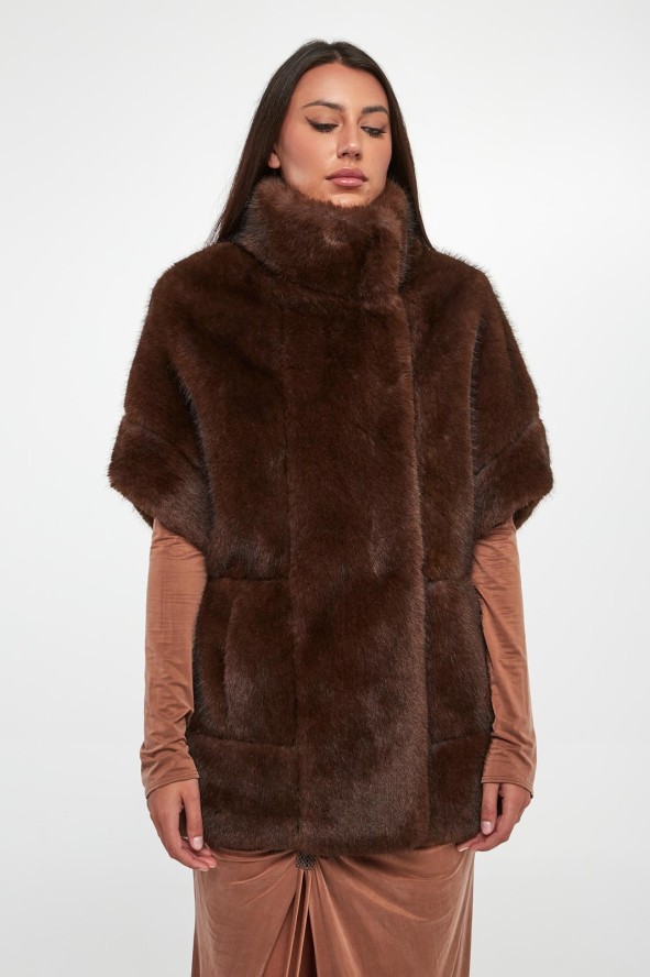 Kamizelka damska futrzana VALENTINI