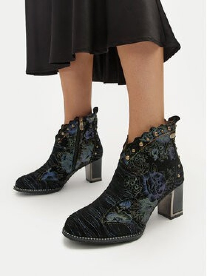 Laura Vita Botki Kacio 02 Niebieski