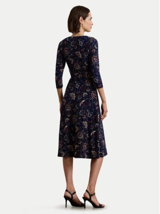 LAUREN RALPH LAUREN Sukienka codzienna 250957701001 Granatowy Slim Fit