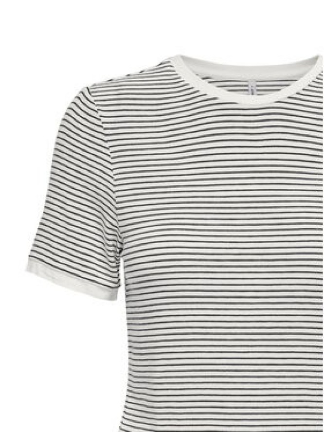 ONLY T-Shirt Tine 15315406 Czarny Regular Fit