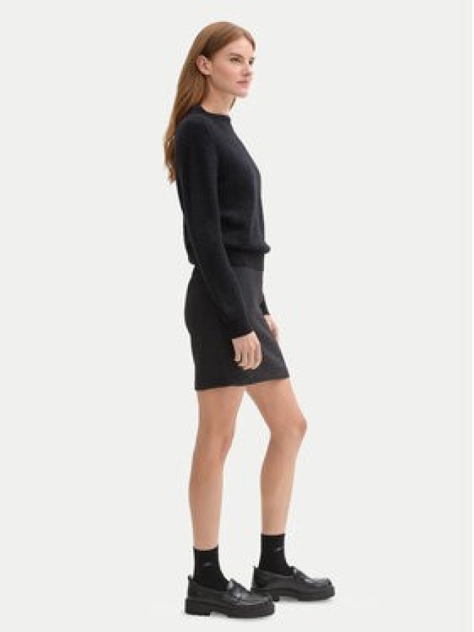 Tom Tailor Spódnica mini 1044649 Czarny Regular Fit