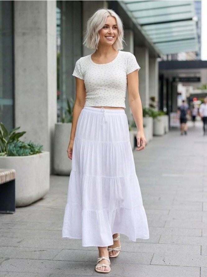 Koszulka ze wzorem all over - wielobarwny