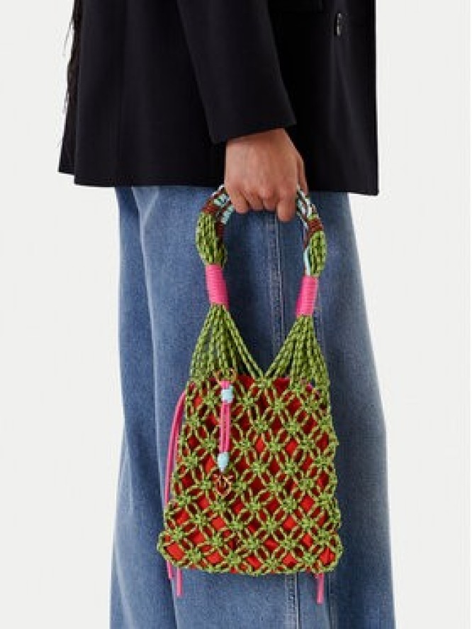 PINKO Torebka Hand Pouch ClassicPE 25 PLTT 04616 A2E3 Pomarańczowy