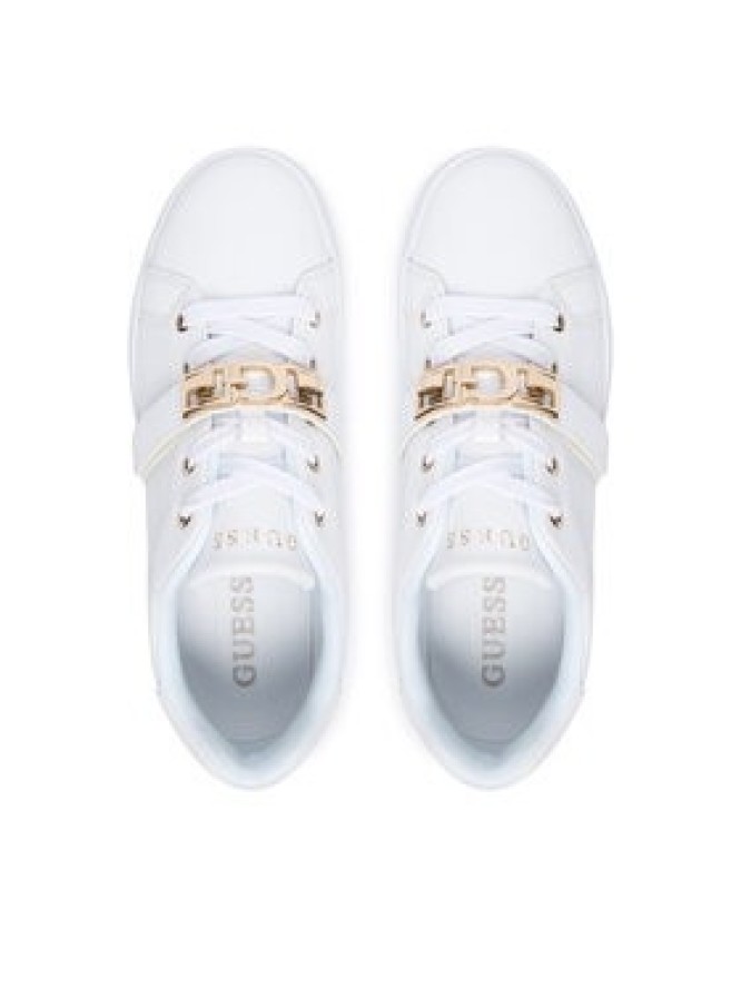 Guess Sneakersy FLTJAM FAL12 Biały