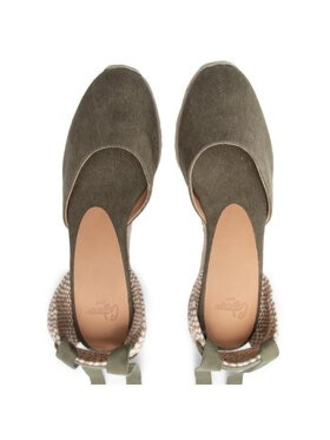 Castañer Espadryle Carina/6/002 21644-414 Zielony